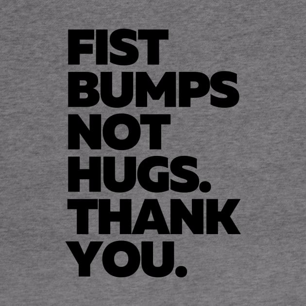 Fist bumps not hugs by LizardIsland
